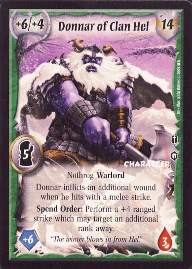 Donnar of Clan Hel