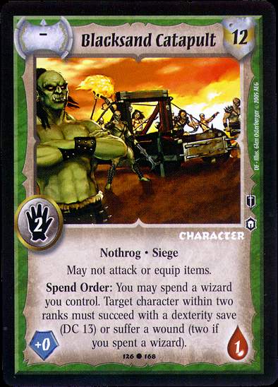 Blacksand Catapult - Regular