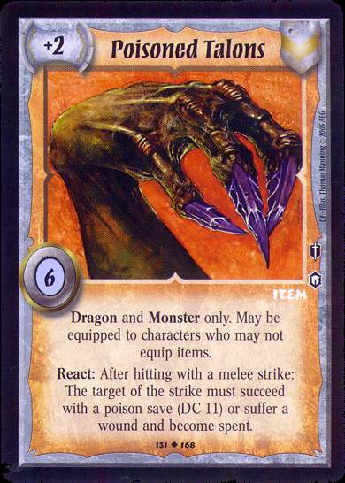 Poisoned Talons - Regular