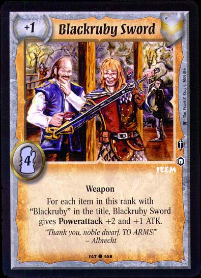 Blackruby Sword - Regular