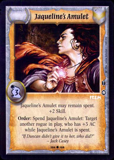 Jaqueline's Amulet - Regular