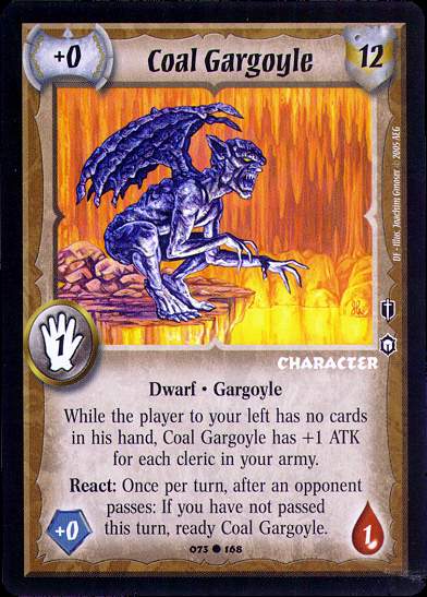 Coal Gargoyle - Regular