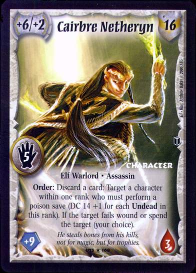 Cairbre Netheryn - Regular