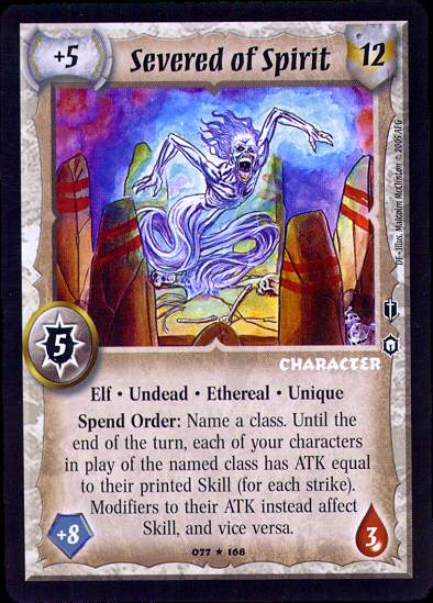 Severed of Spirit