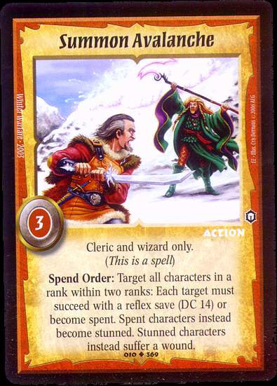 Summon Avalanche