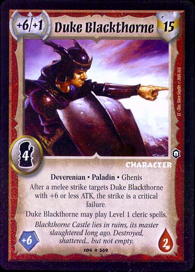 Duke Blackthorne