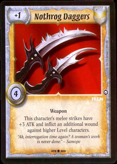 Nothrog Daggers