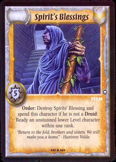Spirits' Blessings