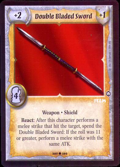 Double Bladed Sword