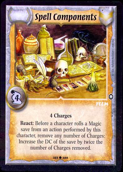 Spell Components