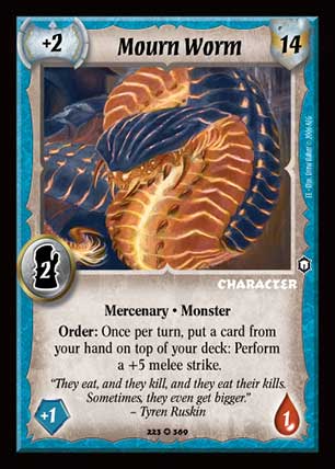 Mourn Worm