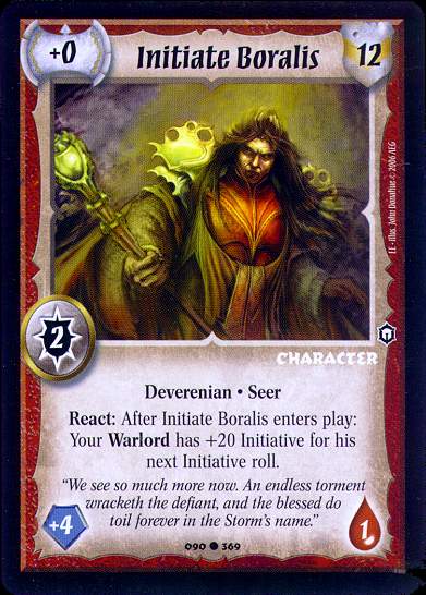 Initiate Boralis