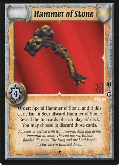 Hammer of Stone - Promo