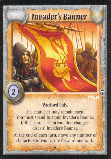 Invader's Banner - Promo