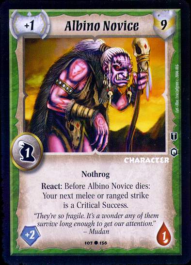 Albino Novice - Regular