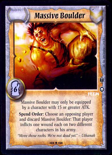 Massive Boulder - Regular