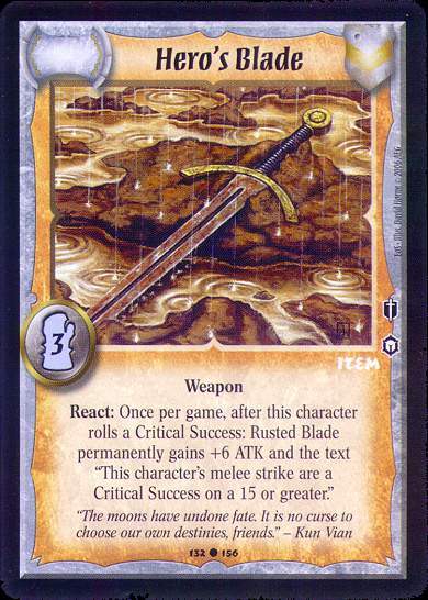 Hero's Blade - Regular