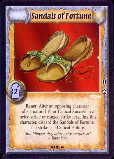Sandals of Fortune - Regular
