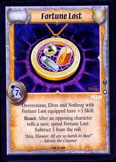 Fortune Lost - Regular
