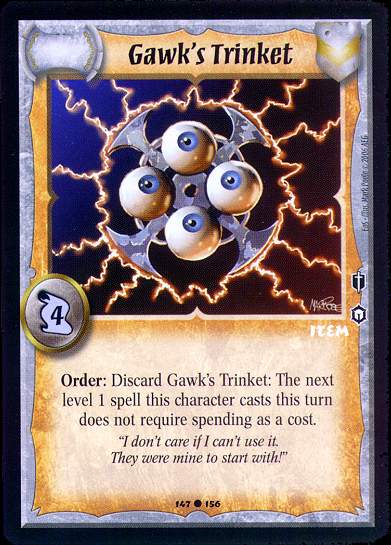 Gawk's Trinket - Regular