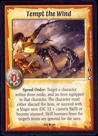 Tempt the Wind - Regular