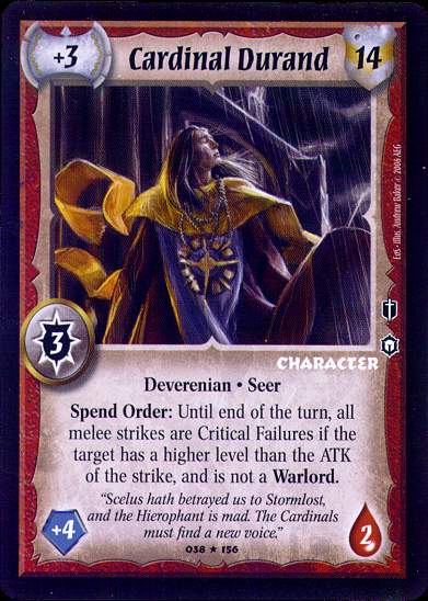 Cardinal Durand - Regular