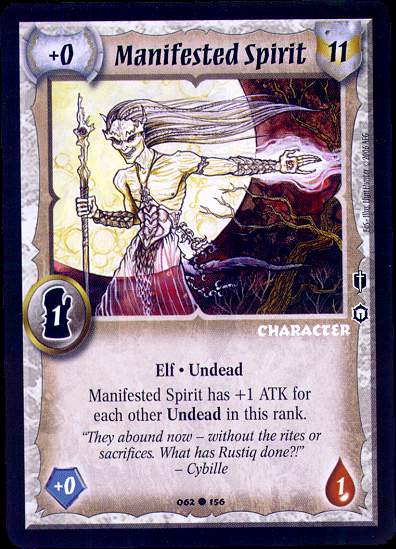 Manifested Spirit - Regular