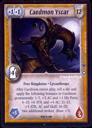 Caedmon Yscar - Regular