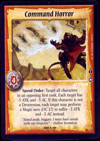 Command Horror - Regular