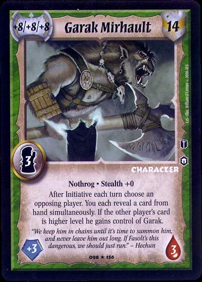Garak Mirhault - Regular
