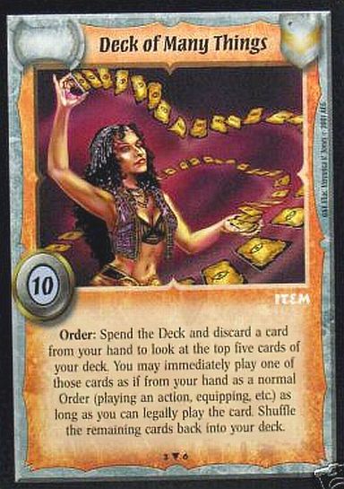 Deck of Many Things