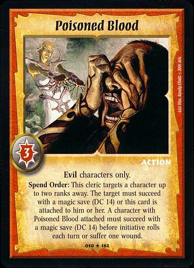 Poisoned Blood - Regular