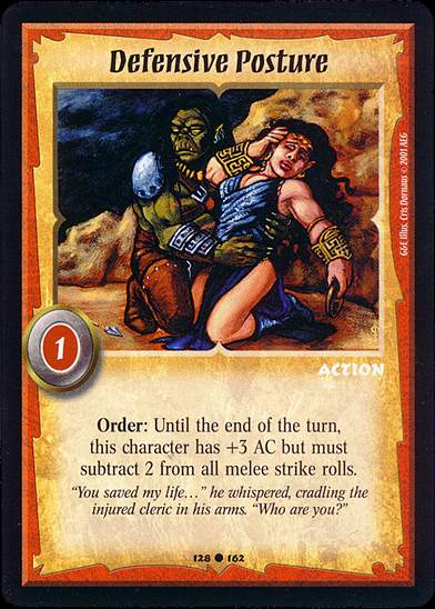 Defensive Posture - Regular