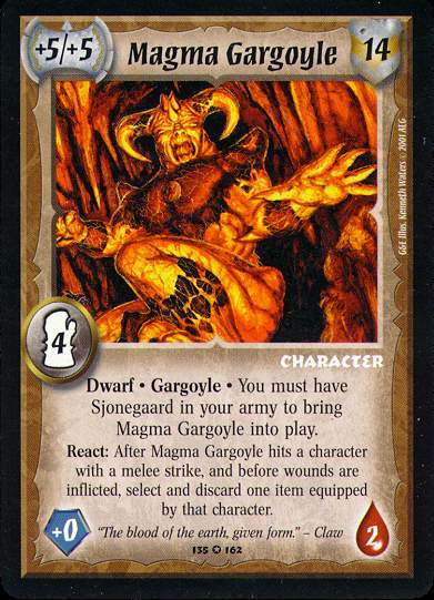 Magma Gargoyle - Regular