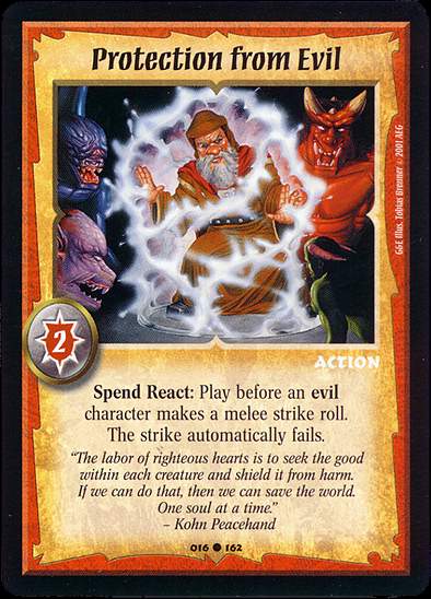 Protection from Evil - Regular