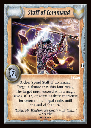 Staff of Command - Regular