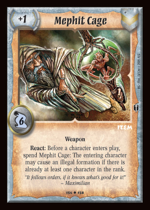 Mephit Cage - Regular