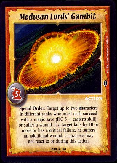 Medusan Lords' Gambit