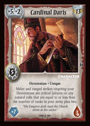 Cardinal Daris