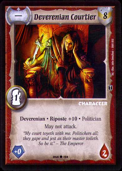 Deverenian Courtier