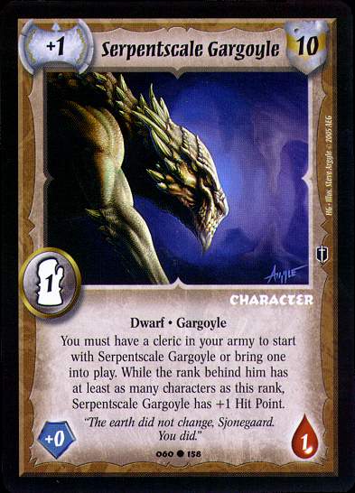 Serpentscale Gargoyle