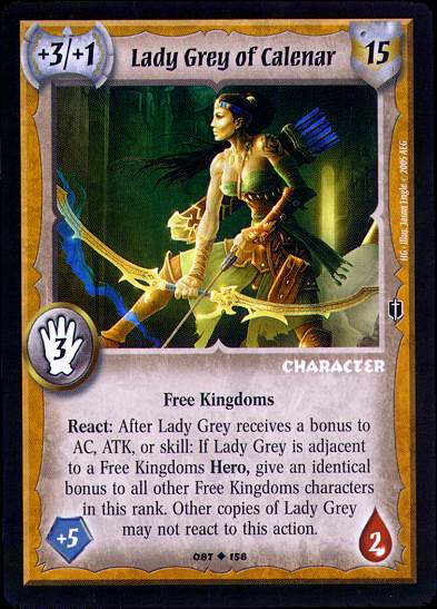 Lady Grey of Calenar - Regular