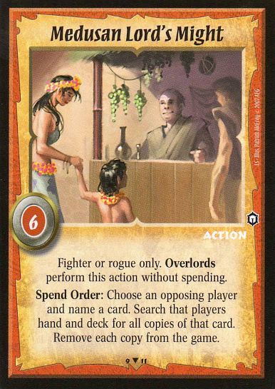 Medusan Lord's Might