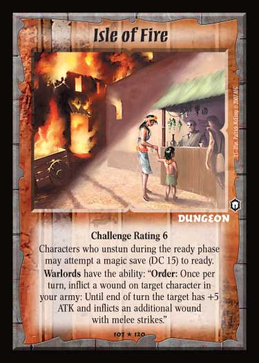 Isle of Fire - Regular