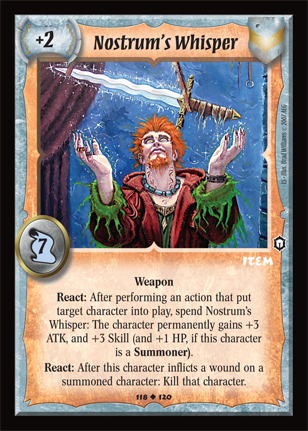 Nostrum's Whisper - Regular