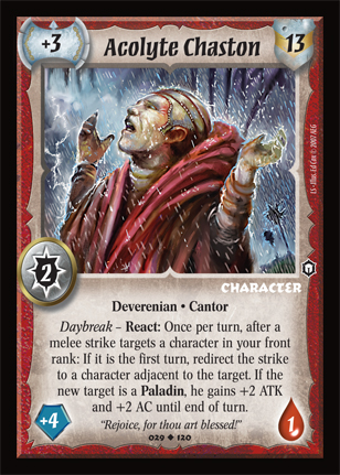 Acolyte Chaston