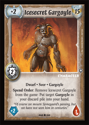 Icesecret Gargoyle