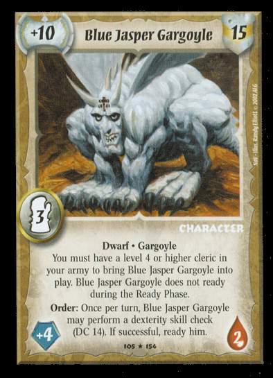 Blue Jasper Gargoyle - Regular