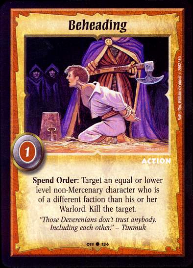 Beheading - Regular