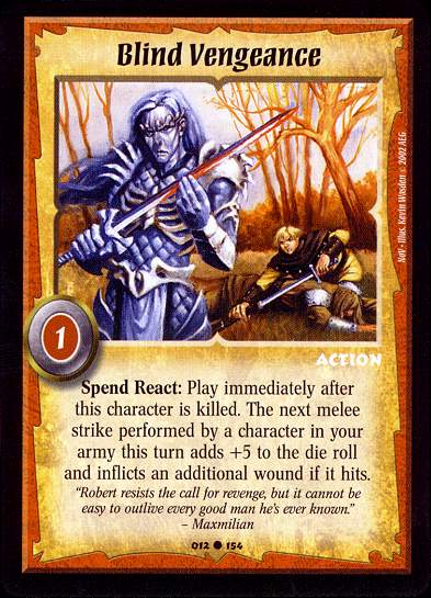 Blind Vengeance - Regular